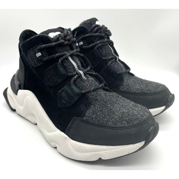 Sorel Shoes Sorel Rnegd Caribou Wp Boot Black White Us Size